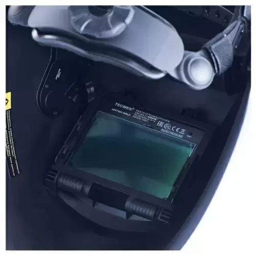 Сварочная маска с автоматическим светофильтром (АСФ) Хамелеон Tecmen ADF 730S TM15 синяя