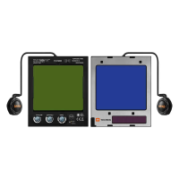 Автоматический светофильтр (АСФ) Хамелеон для маски Tecmen ADF 820S с внешней кнопкой режима зачистки