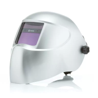 Сварочная маска с автоматическим светофильтром (АСФ) Хамелеон Tecmen ADF 740L Cерая