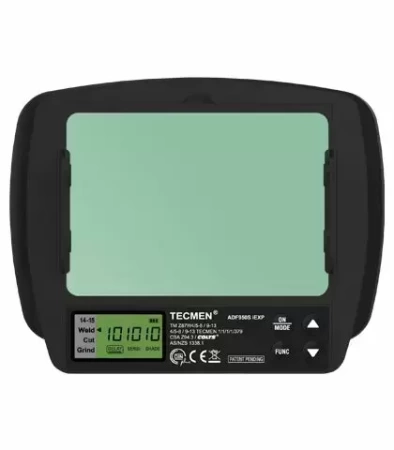 Сварочная маска с автоматическим светофильтром и подачей воздуха Tecmen TM1000 черная с PAPR