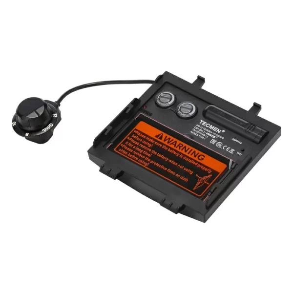 Сварочная маска с автоматическим светофильтром (АСФ) Хамелеон Tecmen ADF 615J 9-13 TM17 синяя