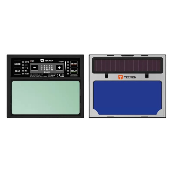 Маска сварщика с автоматическим светофильтром (АСФ) Хамелеон Tecmen ADF 100LW (для лазерной сварки и резки)