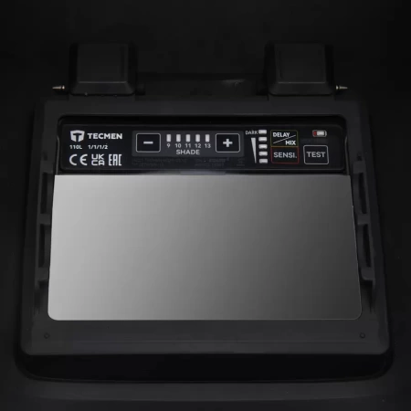 Маска сварщика с АСФ Хамелеон Tecmen ADF 110L черная