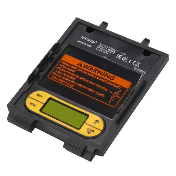 Сварочная маска с автоматическим светофильтром (АСФ) Хамелеон Tecmen ADF 825S TM16 черная